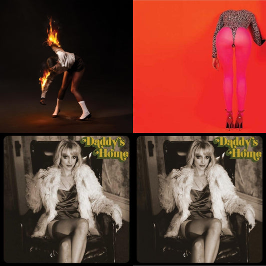 All Born Screaming & Masseduction (Pink LP) & Daddy's Home & Daddy's Home (Warm Gray LP Vinyl)