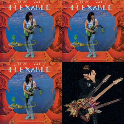 This is a 4 LP Vinyl SKU bundle.
1.This LP Vinyl is brand new.Format: LP VinylMusic Style: Prog RockThis item's title is: Flex-Able (36Th Anniversary/Picture Disc)Artist: Steve VaiLabel: LIGHT WITHOUT HEAT INC.Barcode: 647697656846Release Date: 5/20/2022
2.This LP Vinyl is brand new.