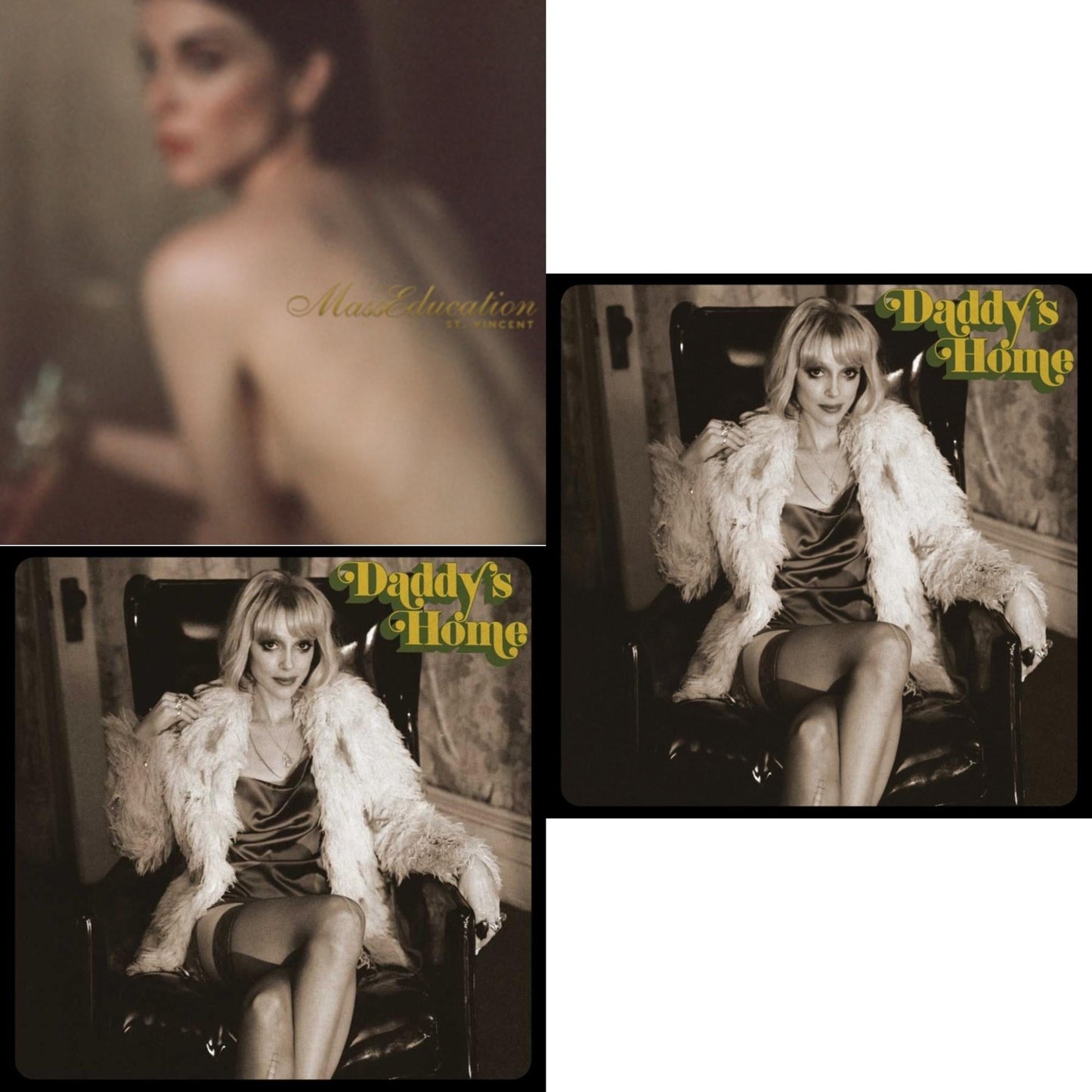 Masseducation (LP) & Daddy's Home & Daddy's Home (Warm Gray LP Vinyl)