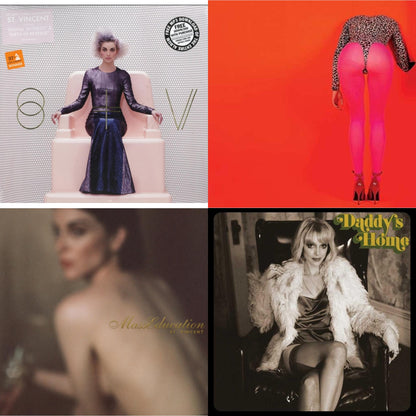 St Vincent & Masseduction (Pink LP) & Masseducation (LP) & Daddy's Home