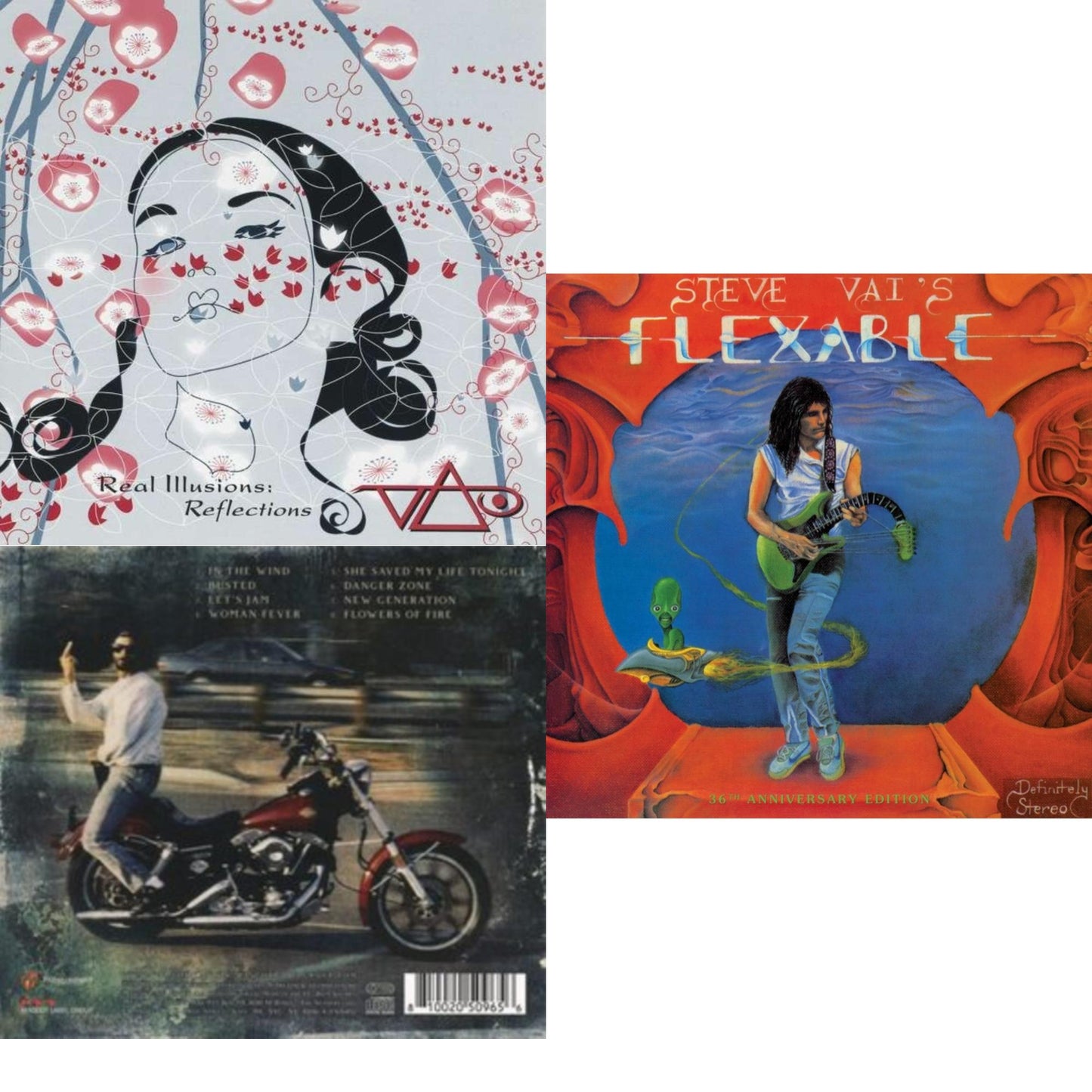 Flex-Able (36Th Anniversary) & Vai/Gash & Real Illusions: Reflections (Import)