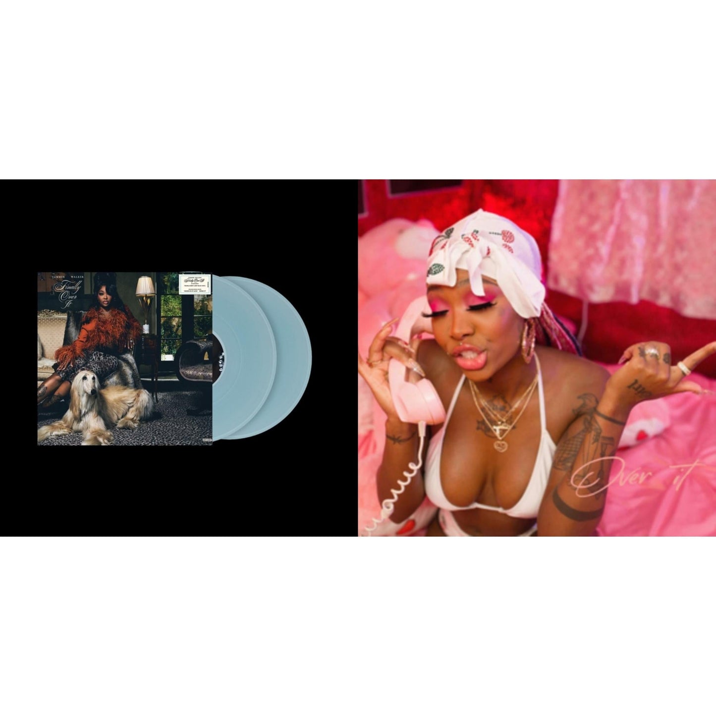 Finally Over It (X) (Translucent Light Blue Vinyl/2LP) & Over It