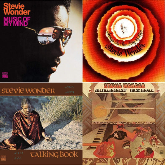 Music Of My Mind & Songs In The Key Of Life & Talking Book & Fulfillingness' First Finale