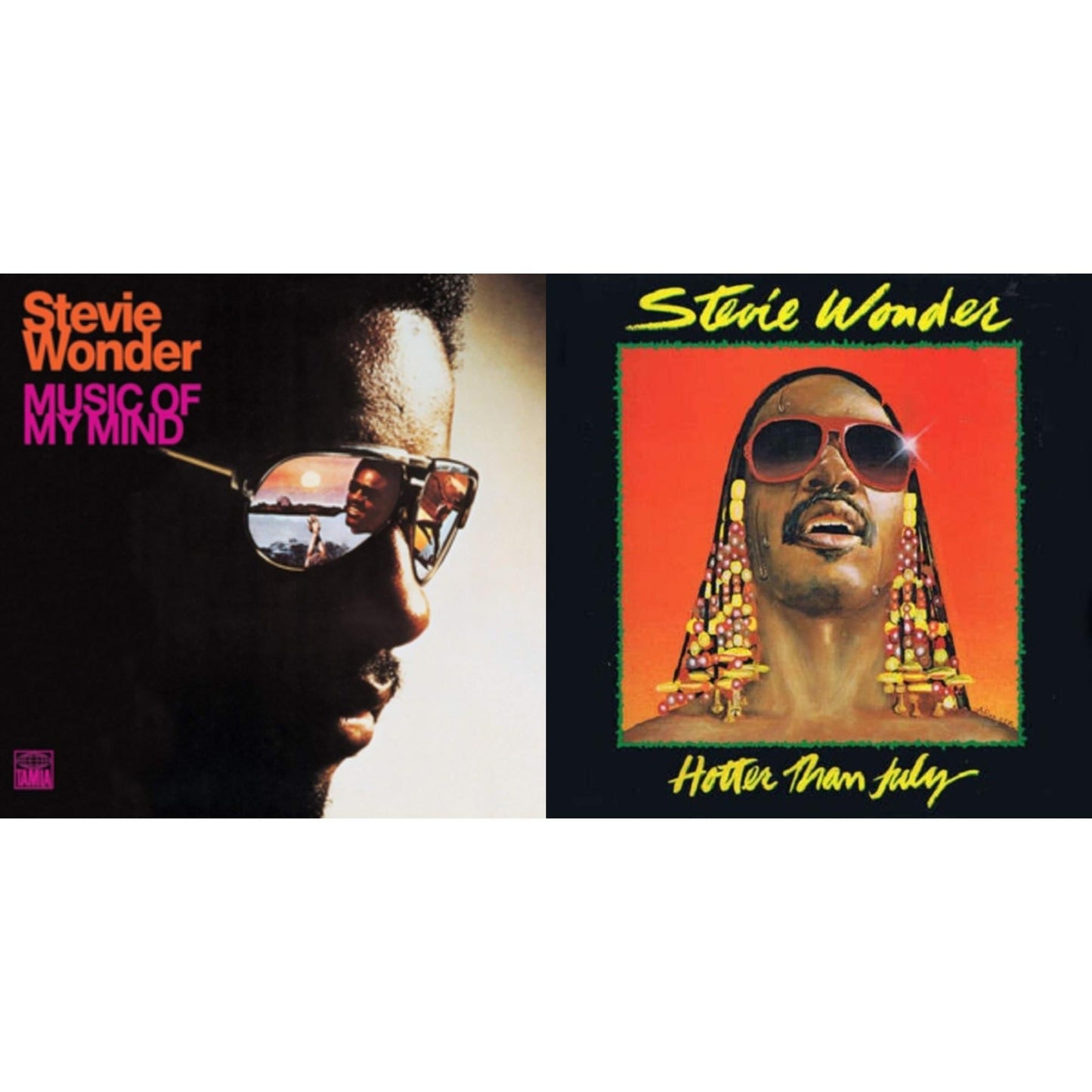 This is a 2 LP Vinyl SKU bundle.
1.This LP Vinyl is brand new.Format: LP VinylMusic Style: Soul-JazzThis item's title is: Music Of My MindArtist: Stevie WonderLabel: TamlaBarcode: 050109031412Release Date: 9/23/2008
2.This LP Vinyl is brand new.