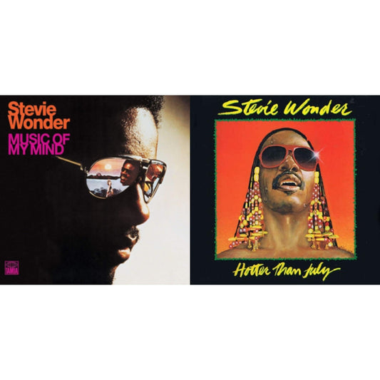 This is a 2 LP Vinyl SKU bundle.
1.This LP Vinyl is brand new.Format: LP VinylMusic Style: Soul-JazzThis item's title is: Music Of My MindArtist: Stevie WonderLabel: TamlaBarcode: 050109031412Release Date: 9/23/2008
2.This LP Vinyl is brand new.