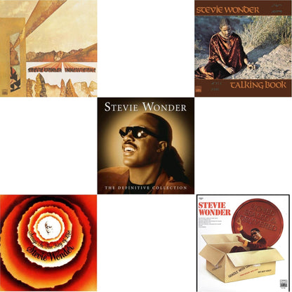 Innervisions & Songs In The Key Of Life & Definitive Collection (2LP) & Talking Book & Signed Sealed And Delivered (LP)