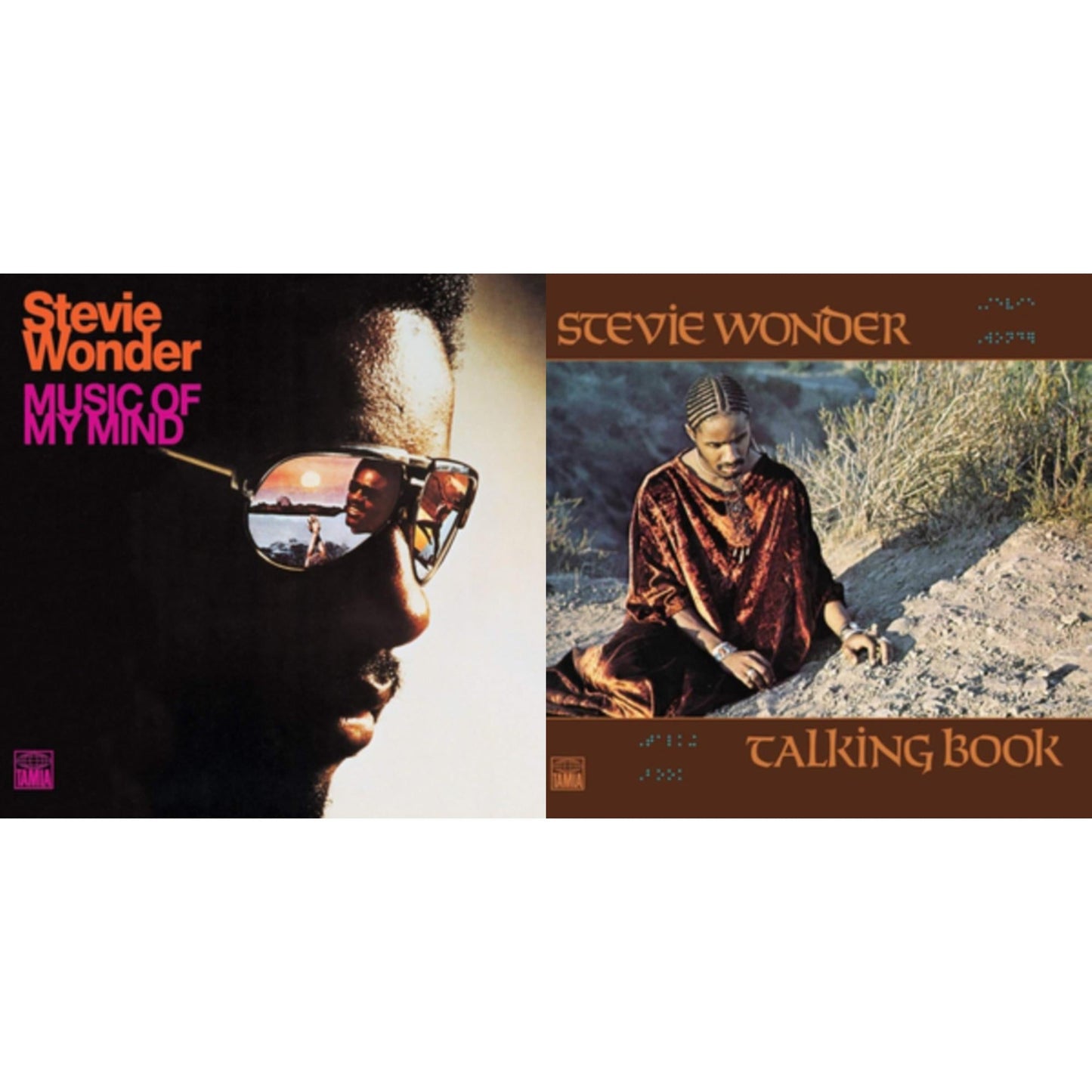 This is a 2 LP Vinyl SKU bundle.
1.This LP Vinyl is brand new.Format: LP VinylMusic Style: Soul-JazzThis item's title is: Music Of My MindArtist: Stevie WonderLabel: TamlaBarcode: 050109031412Release Date: 9/23/2008
2.This LP Vinyl is brand new.