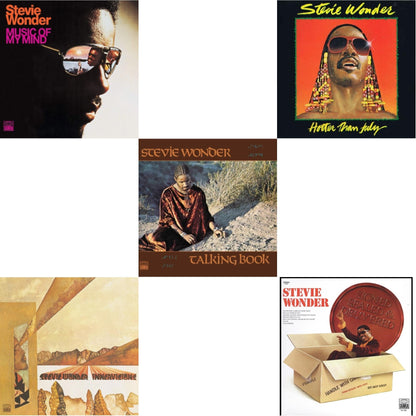 Music Of My Mind & Innervisions & Talking Book & Hotter Than July & Signed Sealed And Delivered (LP)