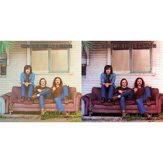 Crosby, Stills & Nash (180G) & Crosby, Stills & Nash (Clear LP Vinyl)