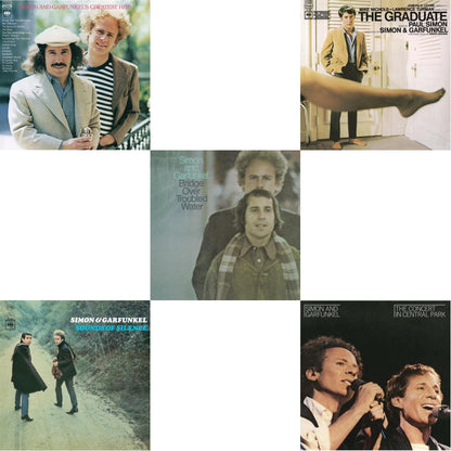 Greatest Hits  (140G/Dl Code) & Sounds Of Silence (180G LP Vinyl/ Dl Insert) & Bridge Over Troubled Water (180G LP Vinyl/ Dl Insert) & Graduate (140G/Dl Code) & Concert In Central Park (2LP/180G/Dl Card/Gatefold)