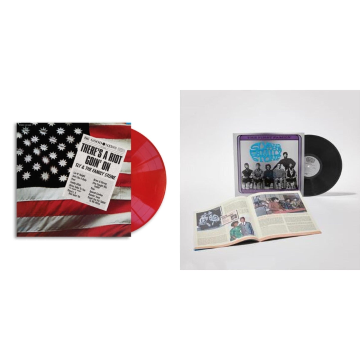 There’S A Riot Goin On (Red LP Vinyl) & First Family: Live At The Winchester Cathedral 1967 (LP/Book)