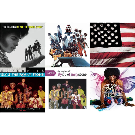Essential Sly & Family Stone & Greatest Hits & There's A Riot Goin On & Super Hits & Playlist: Very Best Of Sly & Family Stone & Higher (Highlights)