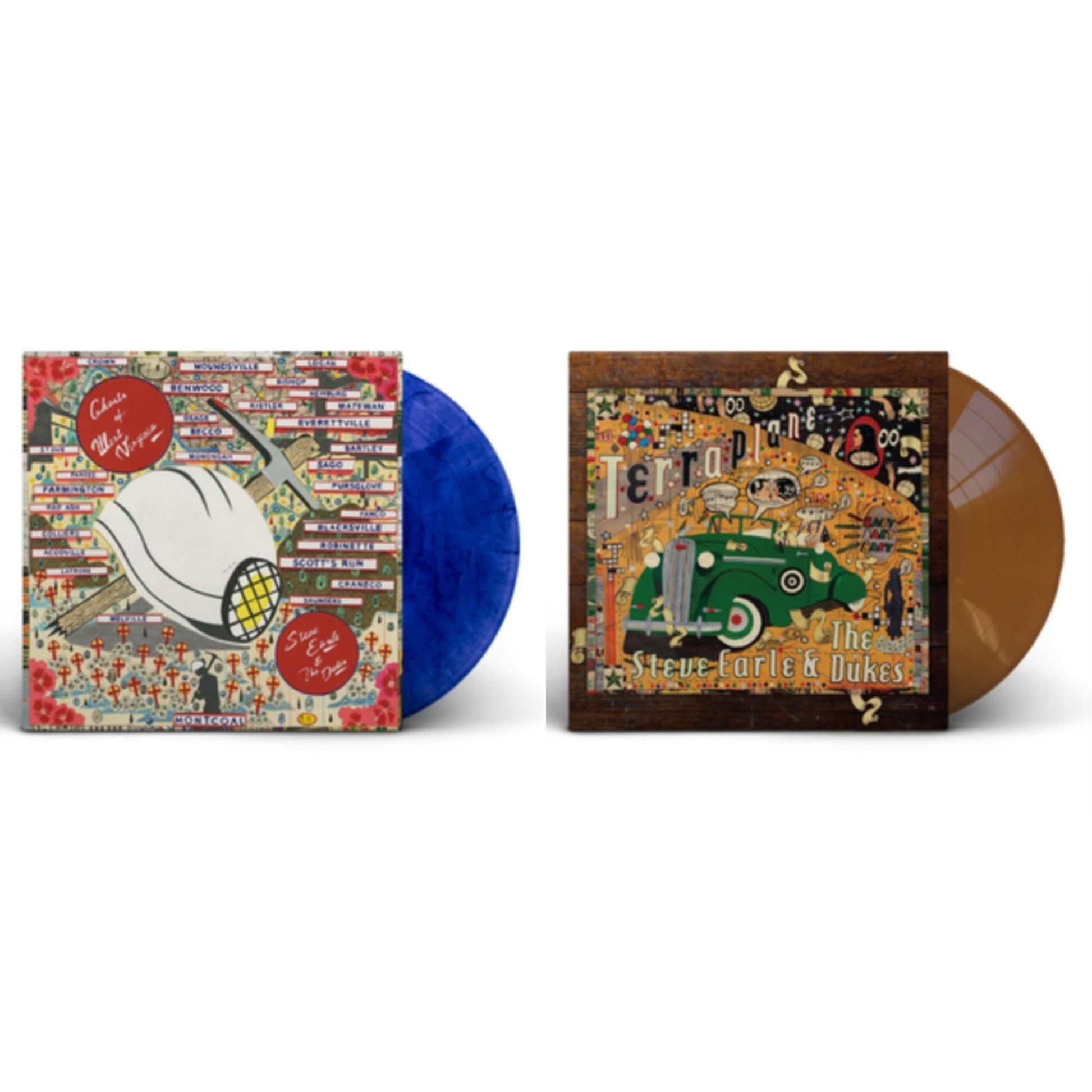 This is a 2 LP Vinyl SKU bundle.
1.This LP Vinyl is brand new.Format: LP VinylMusic Style: CountryThis item's title is: Ghosts Of West Virginia (Blue & Black Swirl Color LP Vinyl)Artist: Steve & The Dukes EarleLabel: NEW WEST RECORDSBarcode: 607396554416Release Date: 11/5/2021
2.