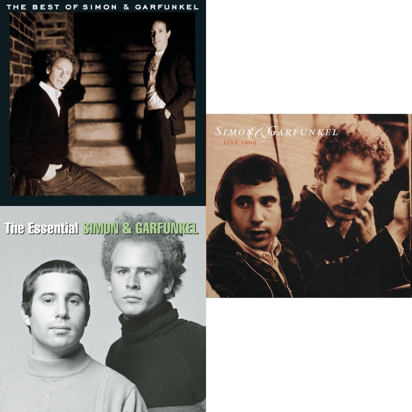 Best Of Simon & Garfunkel & Essential Simon & Garfunkel & Live 1969