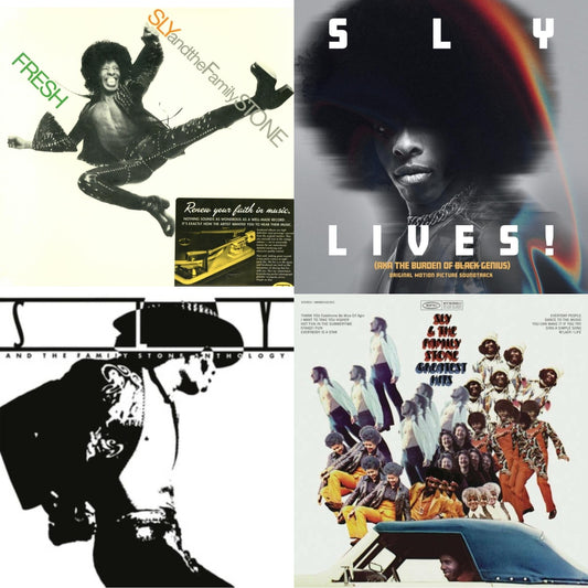 Fresh & Sly Lives! (Aka The Burden Of Black Genius) (Ost/2LP) & Anthology (2LP/Pink Vinyl/180G) & Greatest Hits (150G/Dl Card)
