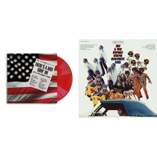 This is a 2 LP Vinyl SKU bundle.
1.This LP Vinyl is brand new.Format: LP VinylThis item's title is: There’S A Riot Goin On (Red LP Vinyl)Artist: Sly & The Family StoneLabel: LEGACYBarcode: 194399043516Release Date: 12/17/2021
2.This LP Vinyl is brand new.