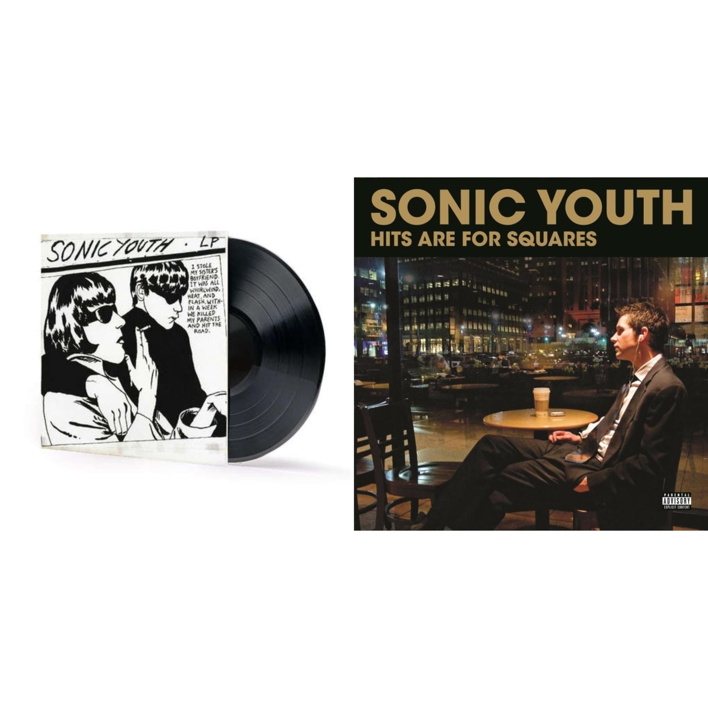 This is a 2 LP Vinyl SKU bundle.
1.This LP Vinyl is brand new.Format: LP VinylMusic Style: Alternative RockThis item's title is: GooArtist: Sonic YouthLabel: GEFFENBarcode: 602547349415Release Date: 2/26/2016
2.This LP Vinyl is brand new.