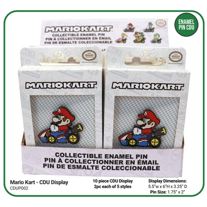Enamel Pin CDU: Mario Kart - Display (10)