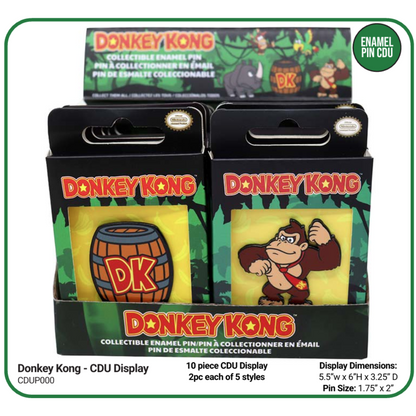 Enamel Pin CDU: Donkey Kong - Display (10) 