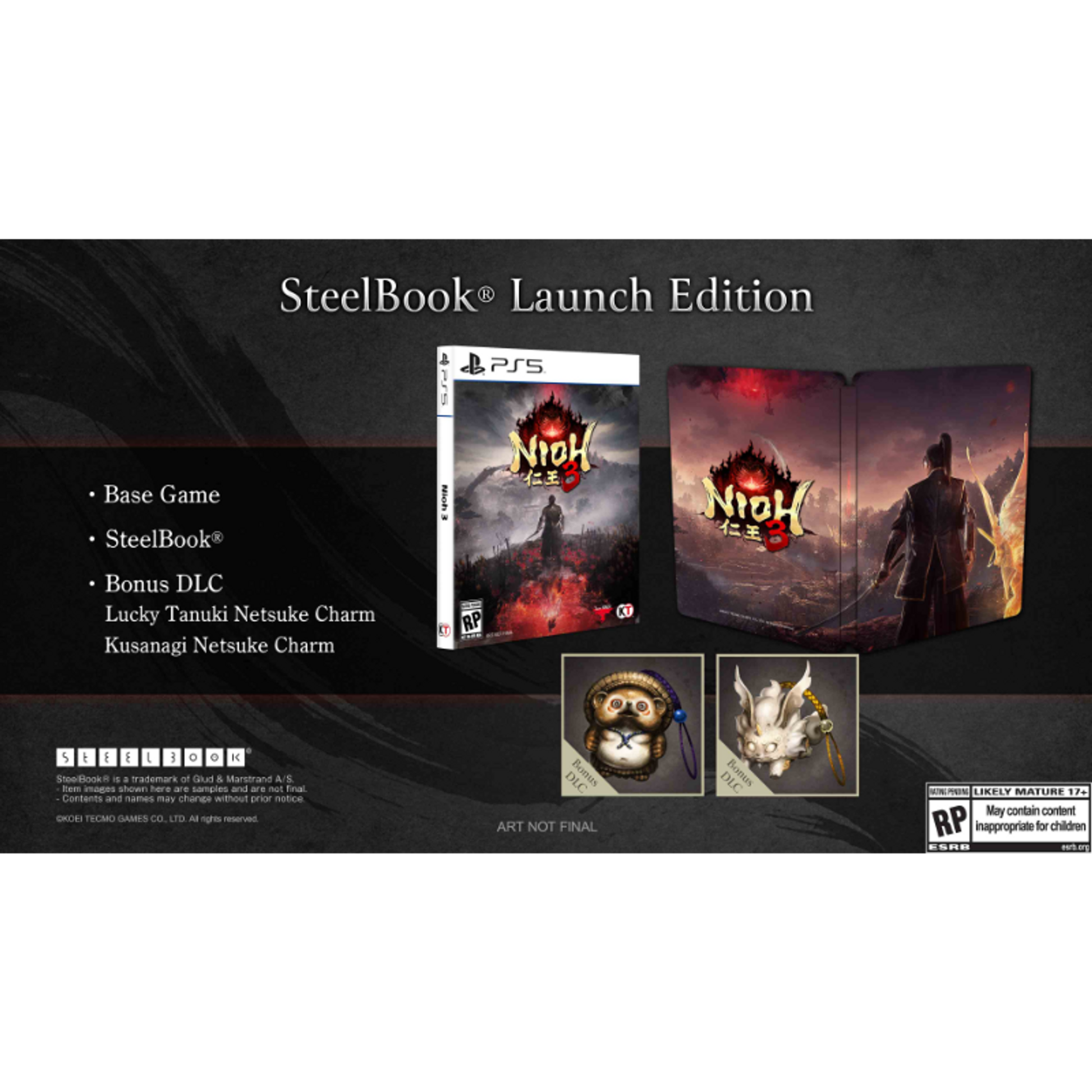 Nioh 3: SteelBook Launch Edition - PS5