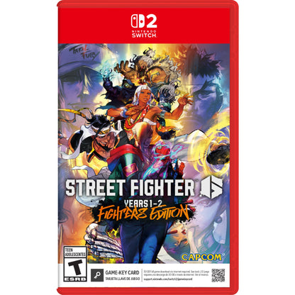 Street Fighter 6: Years 1-2: Fighters Edition - Switch 2 (Game-Key Card)