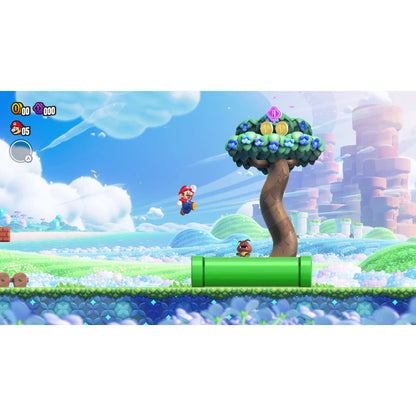 This is brand new.Find wonder in the next evolution of Mario fun  Classic Mario side-scrolling gameplay is turned on its head with the addition of Wonder Flowers.