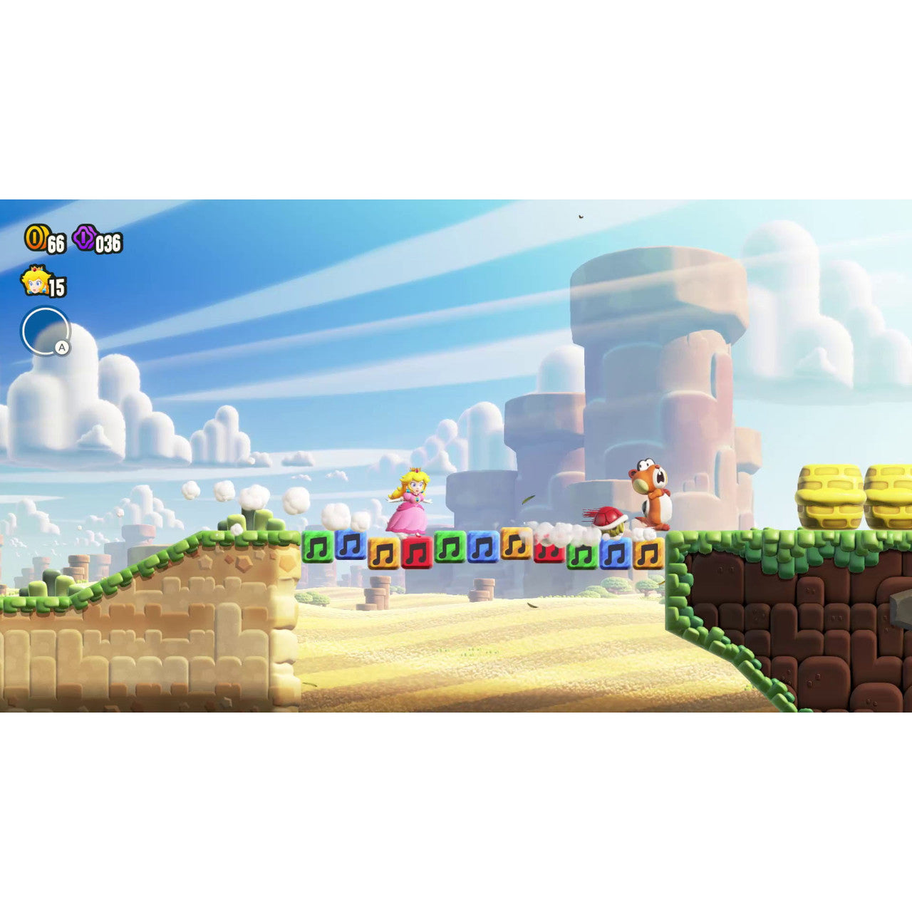 This is brand new.Find wonder in the next evolution of Mario fun  Classic Mario side-scrolling gameplay is turned on its head with the addition of Wonder Flowers.