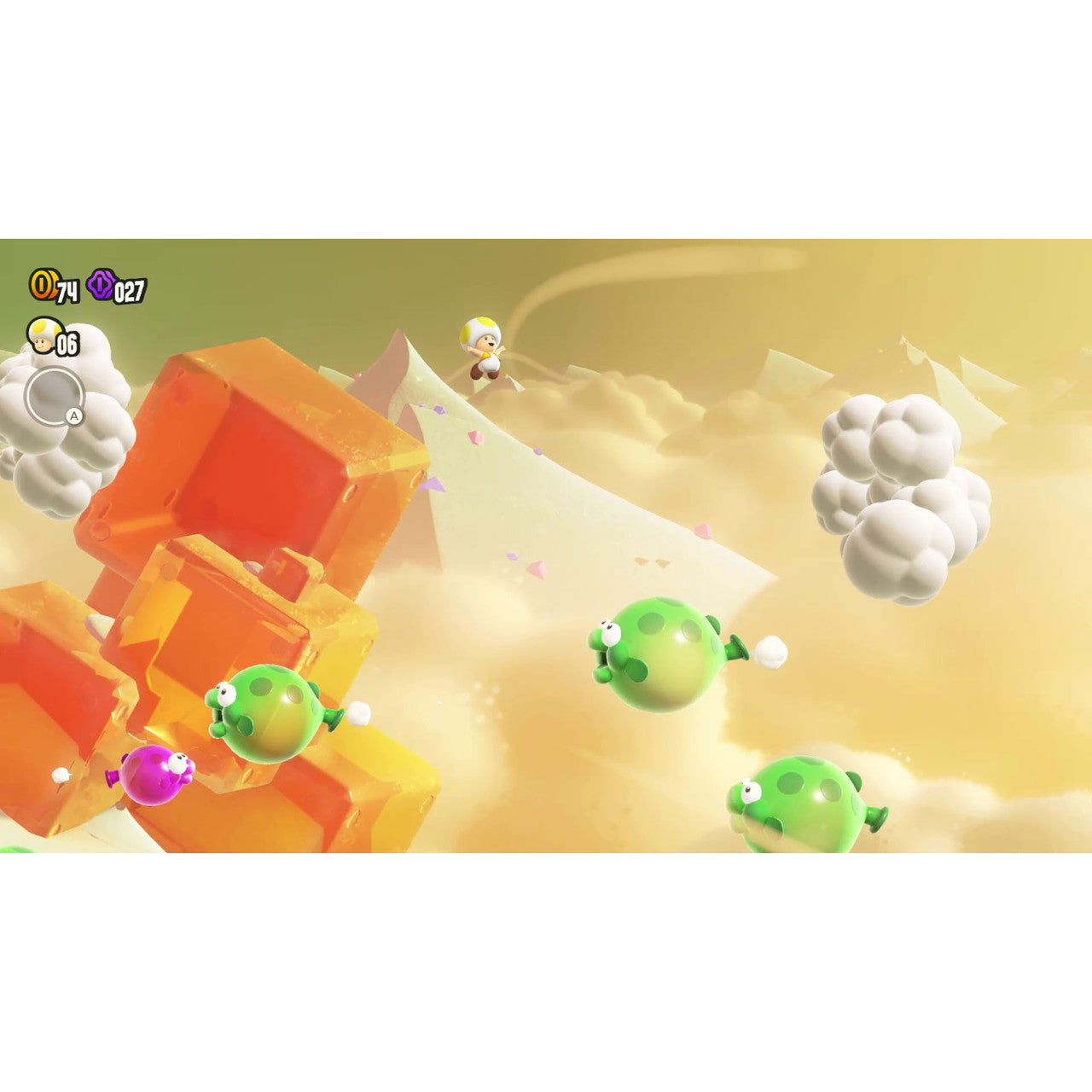 This is brand new.Find wonder in the next evolution of Mario fun  Classic Mario side-scrolling gameplay is turned on its head with the addition of Wonder Flowers.