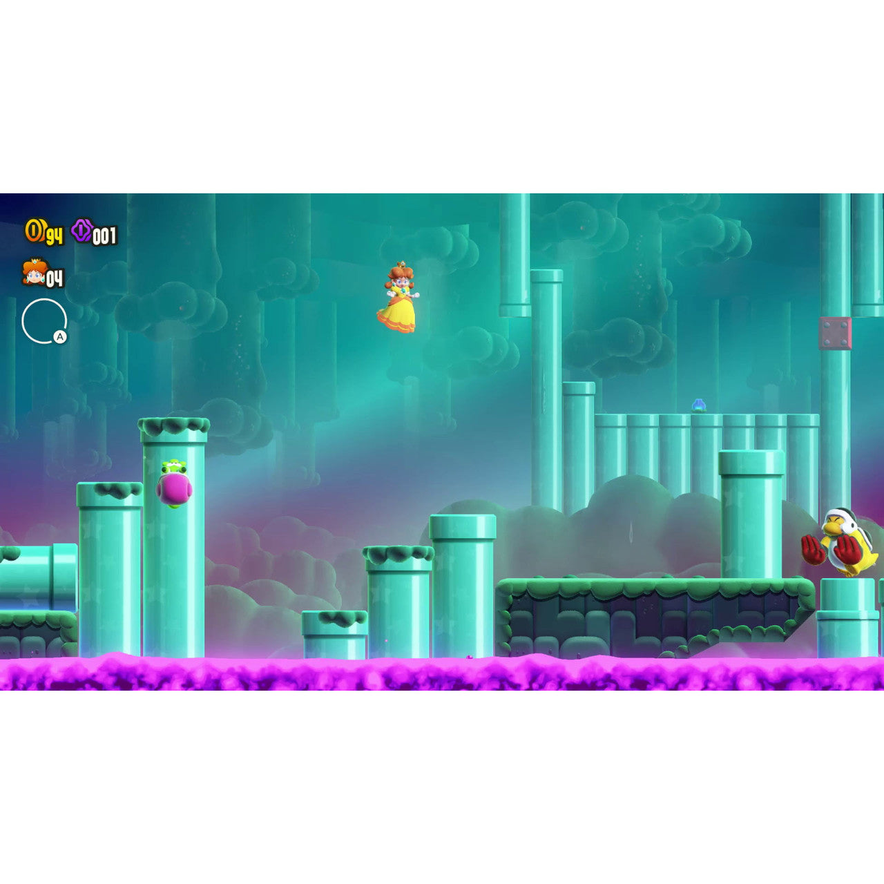 This is brand new.Find wonder in the next evolution of Mario fun  Classic Mario side-scrolling gameplay is turned on its head with the addition of Wonder Flowers.