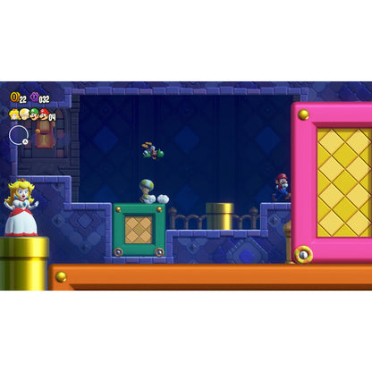 This is brand new.Find wonder in the next evolution of Mario fun  Classic Mario side-scrolling gameplay is turned on its head with the addition of Wonder Flowers.