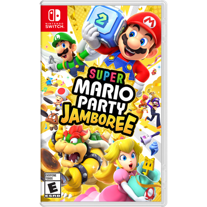 This is brand new.Join the latest Mario Party, a jamboree of seven boards and over 110 minigames 
From running through merry-go-rounds to motion-control minigolf, this jamboree is jam-packed with more minigames than any Mario Party™ game to date.