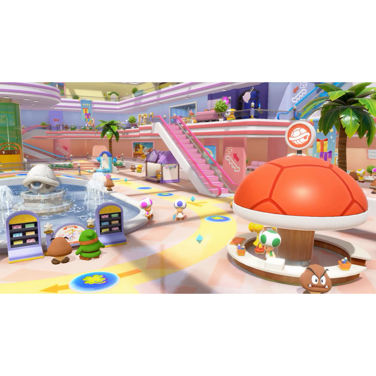 This is brand new.Join the latest Mario Party, a jamboree of seven boards and over 110 minigames 
From running through merry-go-rounds to motion-control minigolf, this jamboree is jam-packed with more minigames than any Mario Party™ game to date.