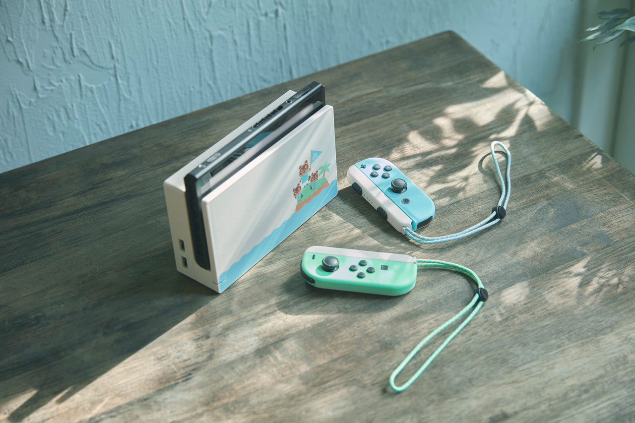 This is brand new.Explore a unique world with this Nintendo Switch Animal Crossing: New Horizons Edition console. The green and blue Joy-Con controllers offer precise control and work separately for versatile options, while the white dock lets you enjoy hours of immersive gaming. With a 6.