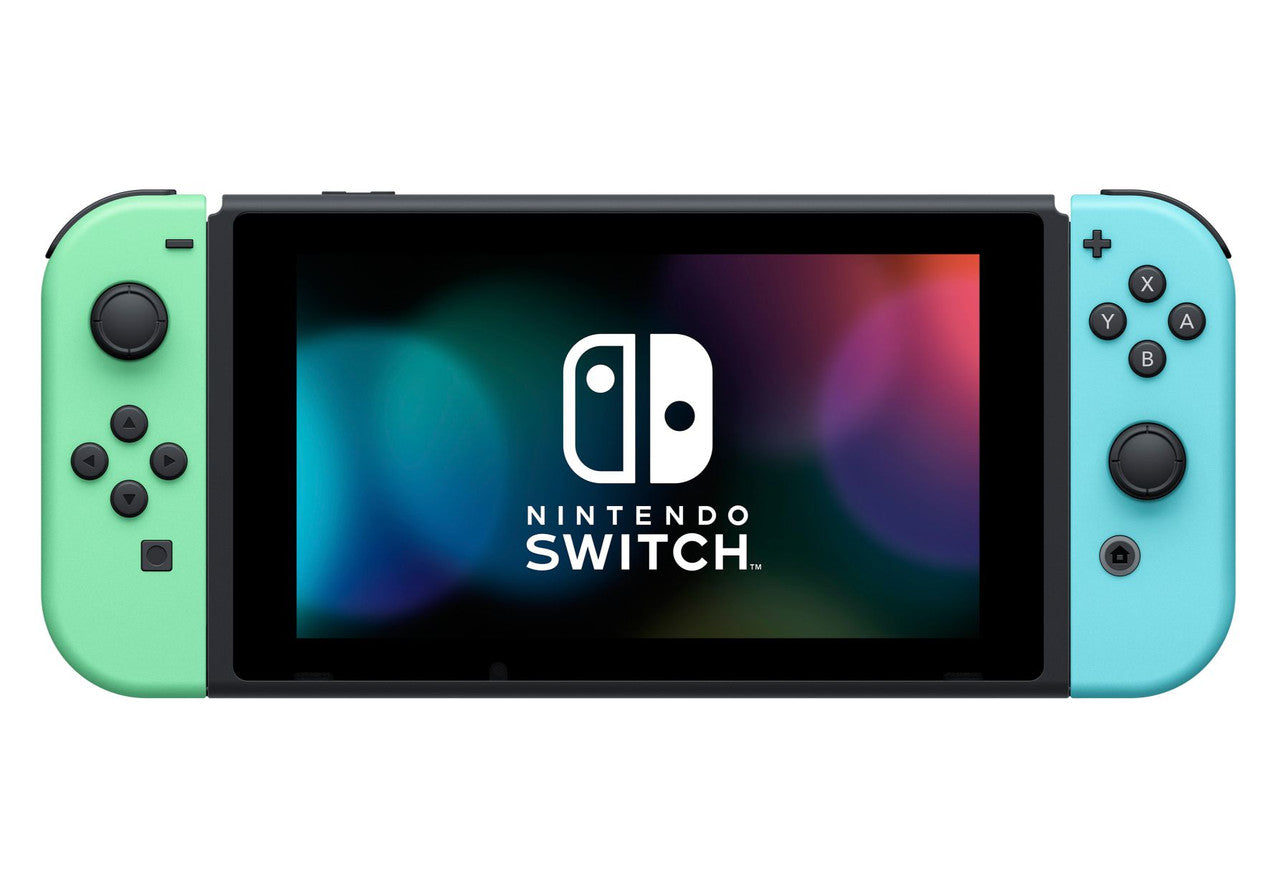 This is brand new.Explore a unique world with this Nintendo Switch Animal Crossing: New Horizons Edition console. The green and blue Joy-Con controllers offer precise control and work separately for versatile options, while the white dock lets you enjoy hours of immersive gaming. With a 6.