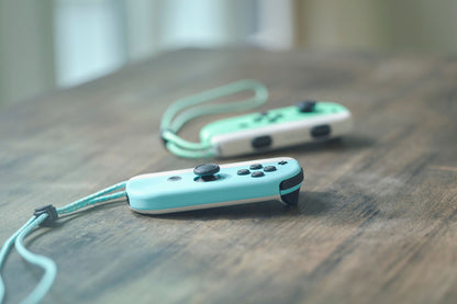 This is brand new.Explore a unique world with this Nintendo Switch Animal Crossing: New Horizons Edition console. The green and blue Joy-Con controllers offer precise control and work separately for versatile options, while the white dock lets you enjoy hours of immersive gaming. With a 6.