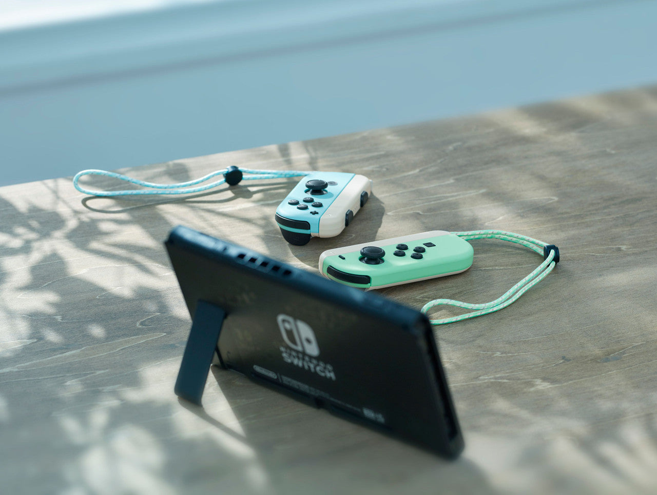 This is brand new.Explore a unique world with this Nintendo Switch Animal Crossing: New Horizons Edition console. The green and blue Joy-Con controllers offer precise control and work separately for versatile options, while the white dock lets you enjoy hours of immersive gaming. With a 6.