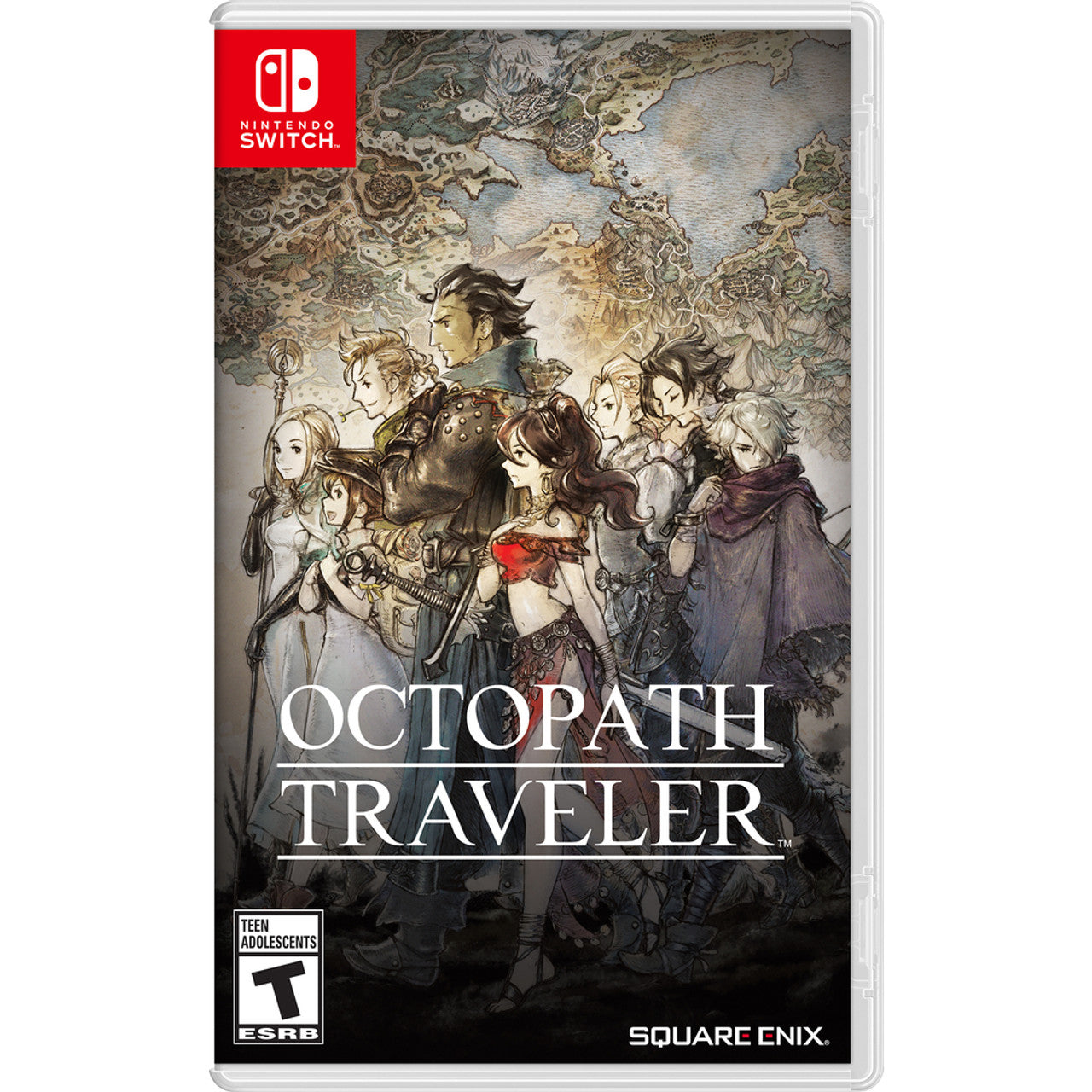 This is brand new.Eight travelers. Eight adventures. Eight roles to play in a new world brought to life by Square Enix. Octopath Traveler launches exclusively for Nintendo Switch on July 13. Attached to this email is the newly available packfront for Octopath Traveler.