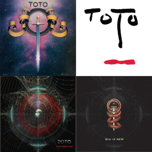 Toto (140G/Dl Insert) & Turn Back (140G/Dl Insert) & 40 Trips Around The Sun: Greatest Hits (2LP/150G/Dl Card) & Old Is New (140G/Dl Insert)