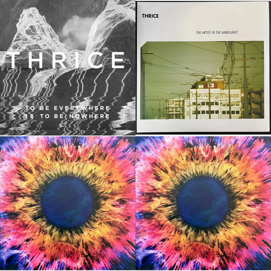 To Be Everywhere Is To Be Nowhere & Artist In The Ambulance (2LP/Color Vinyl) & Horizons / East & Horizons/East (Neon Yellow & Violet LP Vinyl)