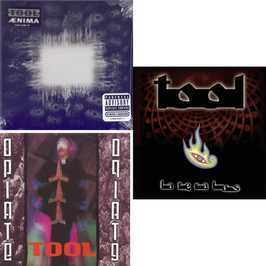 This is a 3 CD SKU bundle.
1.This CD is brand new.Format: CDMusic Style: HouseThis item's title is: AenimaArtist: ToolLabel: LEGACYBarcode: 614223108728Release Date: 10/1/1996
2.This CD is brand new.
