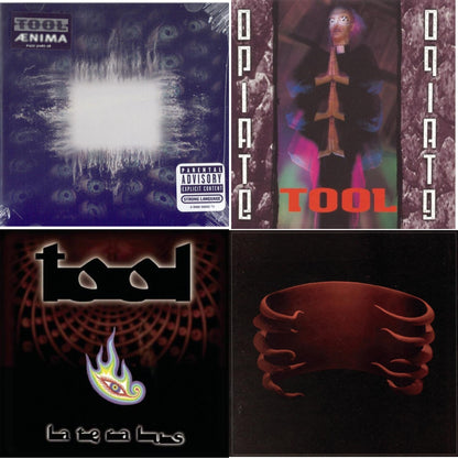 This is a 4 CD SKU bundle.
1.This CD is brand new.Format: CDMusic Style: HouseThis item's title is: AenimaArtist: ToolLabel: LEGACYBarcode: 614223108728Release Date: 10/1/1996
2.This CD is brand new.