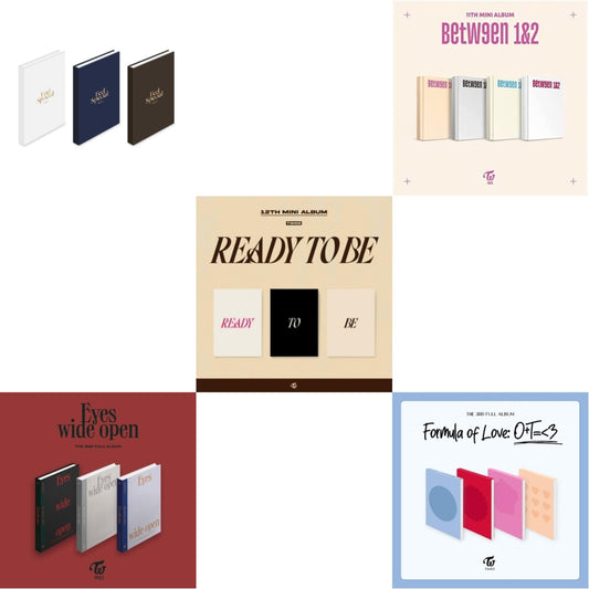 This is a 5 CD SKU bundle.
1.This CD is brand new.Format: CDMusic Style: K-popThis item's title is: Feel Special (8Th Mini Album)Artist: TwiceLabel: JYP ENT.Barcode: 8809440339204Release Date: 2/22/2023
2.This CD is brand new.