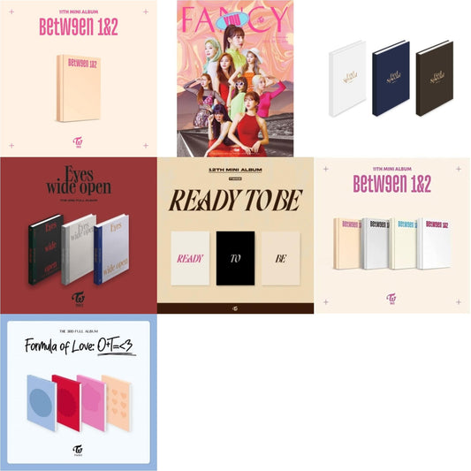 This is a 7 CD SKU bundle.
1.This CD is brand new.Format: CDMusic Style: K-popThis item's title is: Between 1&2 (Archive Version)Artist: TwiceLabel: JYP ENTERTAINMENT / REPUBLIC RBarcode: 192641872877Release Date: 8/26/2022
2.This CD is brand new.