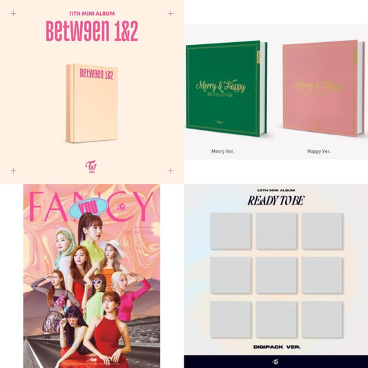 This is a 4 CD SKU bundle.
1.This CD is brand new.Format: CDMusic Style: K-popThis item's title is: Between 1&2 (Archive Version)Artist: TwiceLabel: JYP ENTERTAINMENT / REPUBLIC RBarcode: 192641872877Release Date: 8/26/2022
2.This CD is brand new.