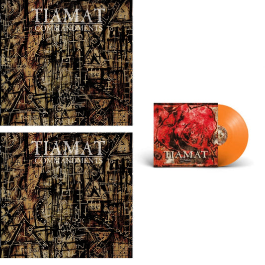 Commandments: An Anthology (Metal Box) & Commandments: An Anthology (Gold LP Vinyl) & Gaia (Reissue/Orange LP Vinyl)