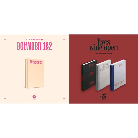 This is a 2 CD SKU bundle.
1.This CD is brand new.Format: CDMusic Style: K-popThis item's title is: Between 1&2 (Archive Version)Artist: TwiceLabel: JYP ENTERTAINMENT / REPUBLIC RBarcode: 192641872877Release Date: 8/26/2022
2.This CD is brand new.
