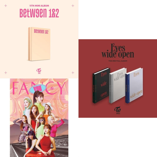 This is a 3 CD SKU bundle.
1.This CD is brand new.Format: CDMusic Style: K-popThis item's title is: Between 1&2 (Archive Version)Artist: TwiceLabel: JYP ENTERTAINMENT / REPUBLIC RBarcode: 192641872877Release Date: 8/26/2022
2.This CD is brand new.
