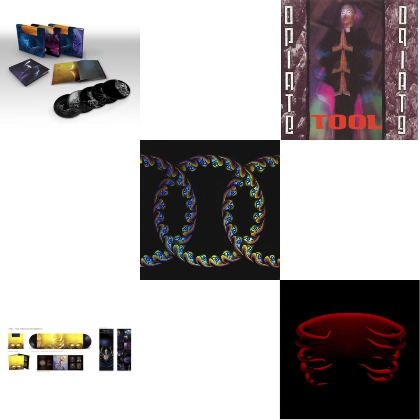 This is a 5 LP Vinyl SKU bundle.
1.This LP Vinyl is brand new.Format: LP VinylMusic Style: Progressive MetalThis item's title is: Fear Inoculum (Le) (Limited/180G/5LP/Etching Side)Artist: ToolLabel: RCABarcode: 194398687919Release Date: 4/8/2022
2.This LP Vinyl is brand new.