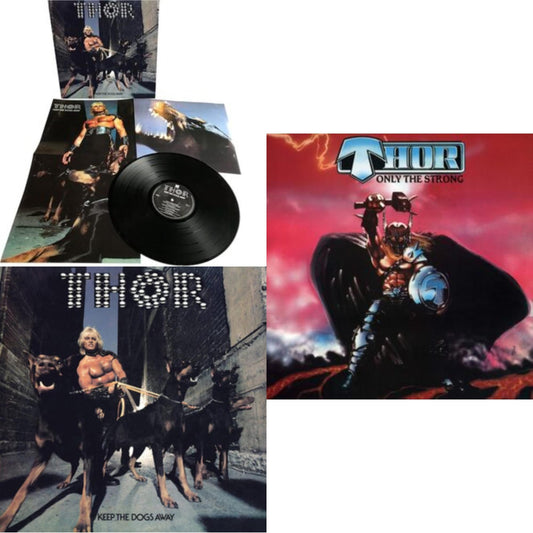 This is a 3 LP Vinyl SKU bundle.
1.This LP Vinyl is brand new.Format: LP VinylMusic Style: Hard RockThis item's title is: Keep The Dogs Away (Deluxe Edition)Artist: ThorLabel: DEADLINE MUSICBarcode: 889466315015Release Date: 4/29/2022
2.This LP Vinyl is brand new.