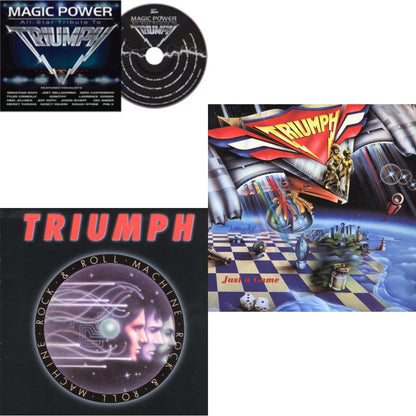 Magic Power: All Star Tribute To Triumph (2CD) & Rock N Roll Machine & Just A Game